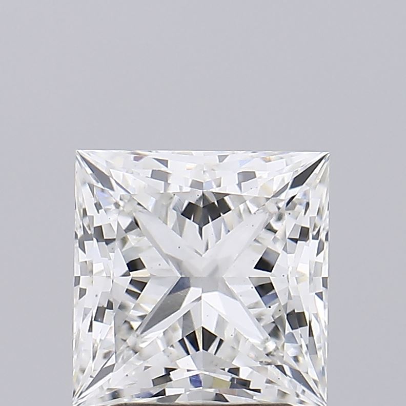 2.76ct Princess lab grown diamond
