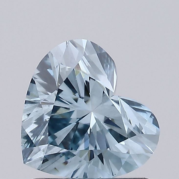 1.23ct Heart lab grown diamond