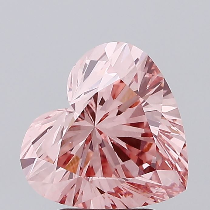 2.90ct Heart lab grown diamond