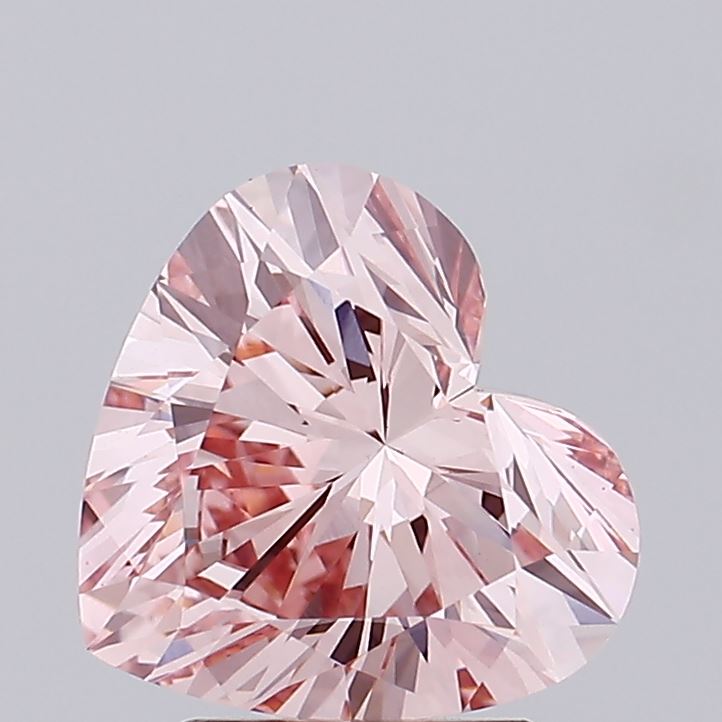 2.73ct Heart lab grown diamond