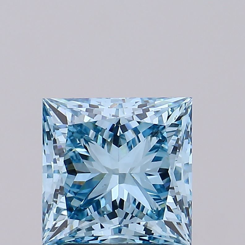 3.04ct Princess lab grown diamond
