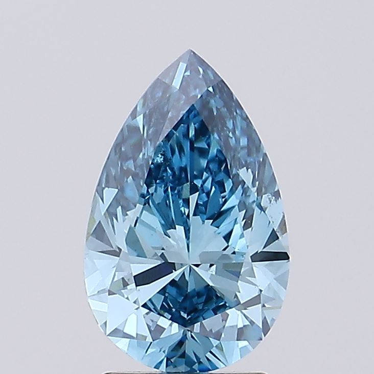 2.04ct Pear lab grown diamond