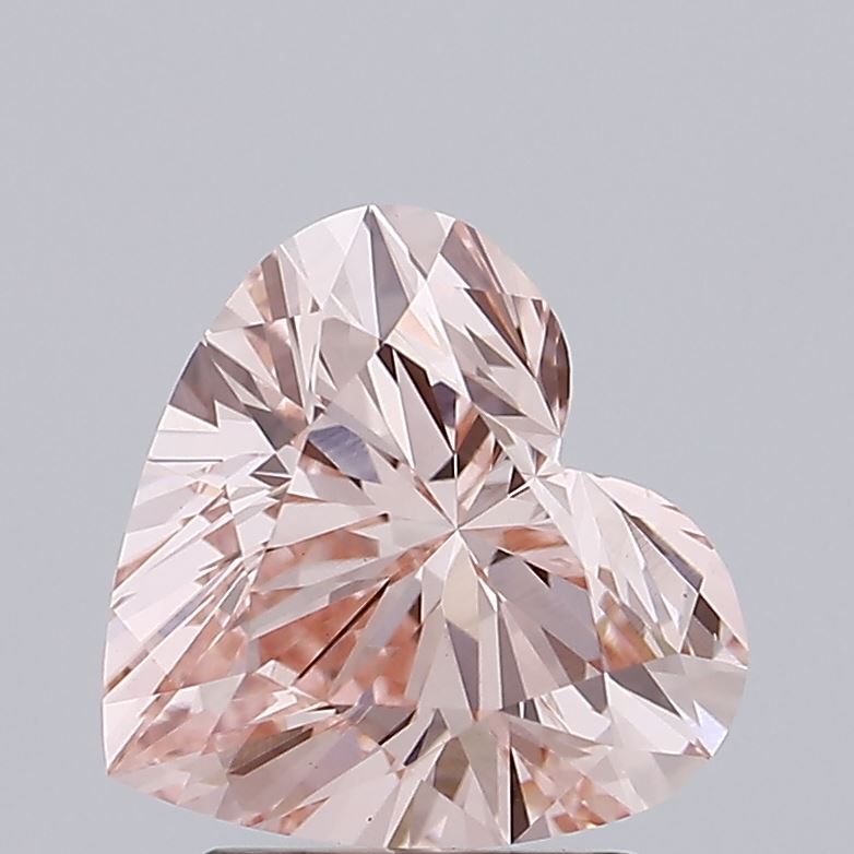 2.46ct Heart lab grown diamond