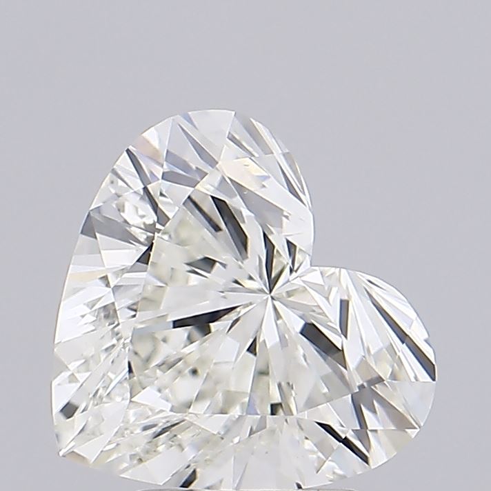 2.95ct Heart lab grown diamond