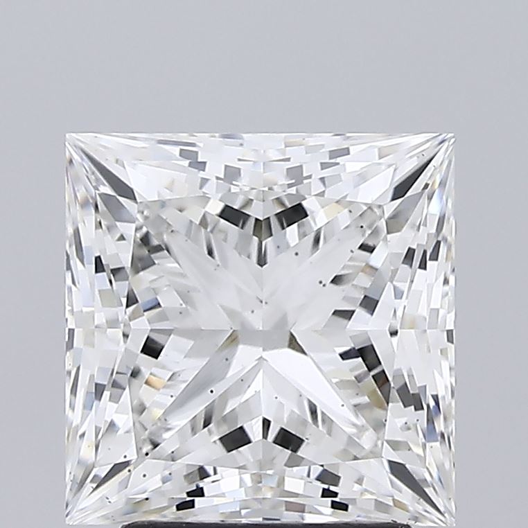 3.04ct Princess lab grown diamond