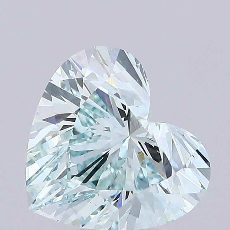 2.93ct Heart lab grown diamond