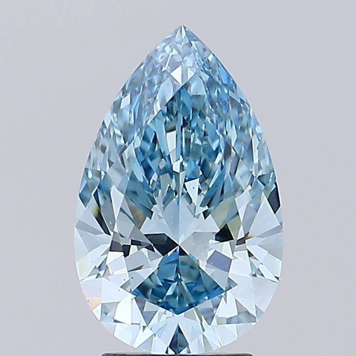 2.83ct Pear lab grown diamond