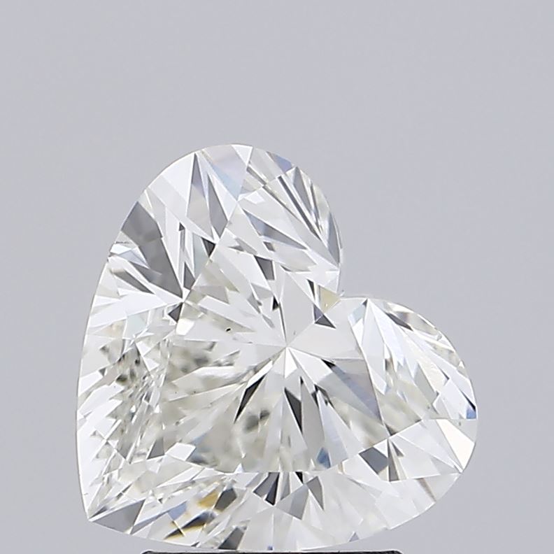 3.01ct Heart lab grown diamond