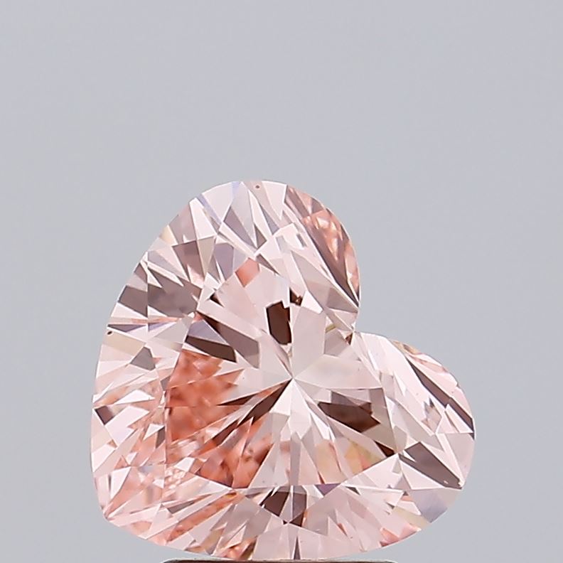 3.00ct Heart lab grown diamond