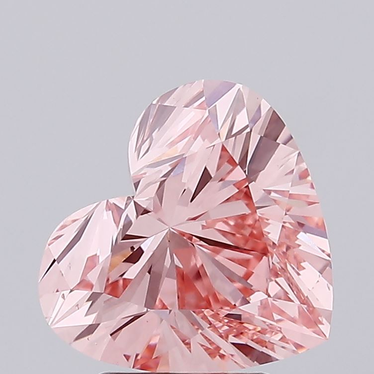 3.15ct Heart lab grown diamond