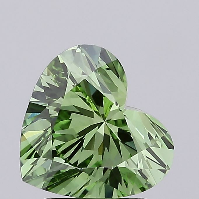 2.07ct Heart lab grown diamond
