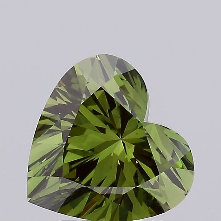 2.18ct Heart lab grown diamond