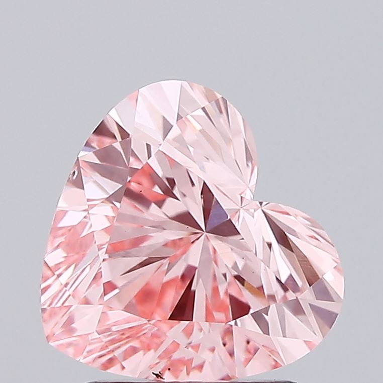 2.24ct Heart lab grown diamond