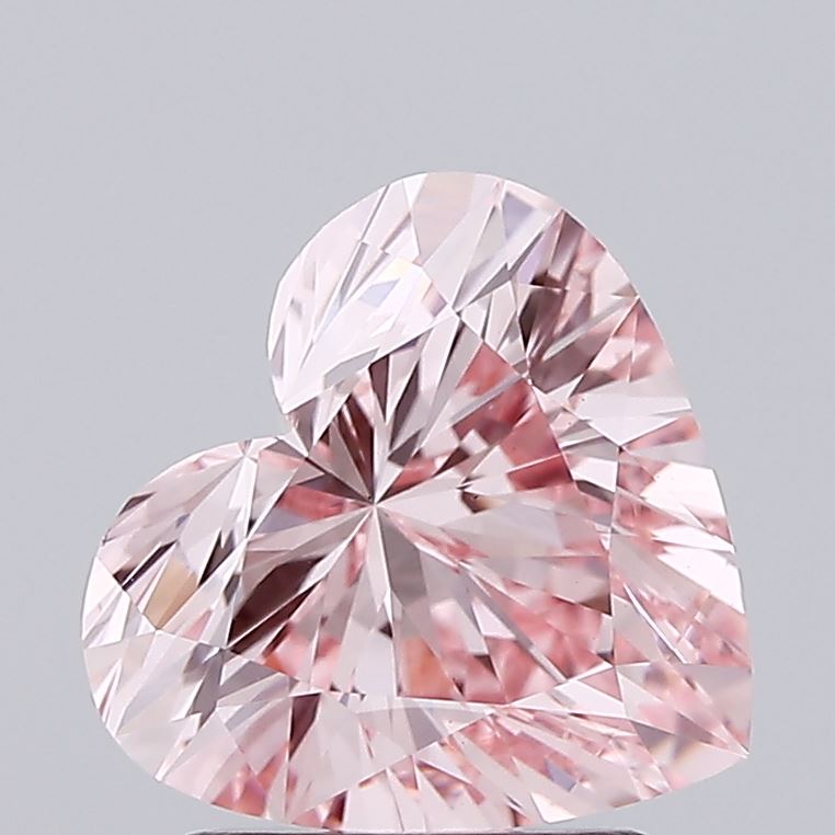 2.16ct Heart lab grown diamond