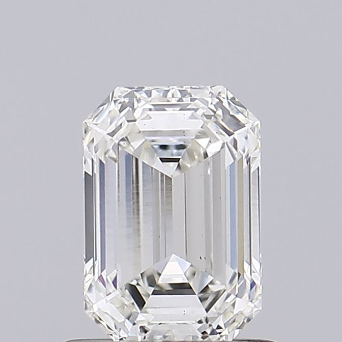 0.90ct Emerald lab grown diamond