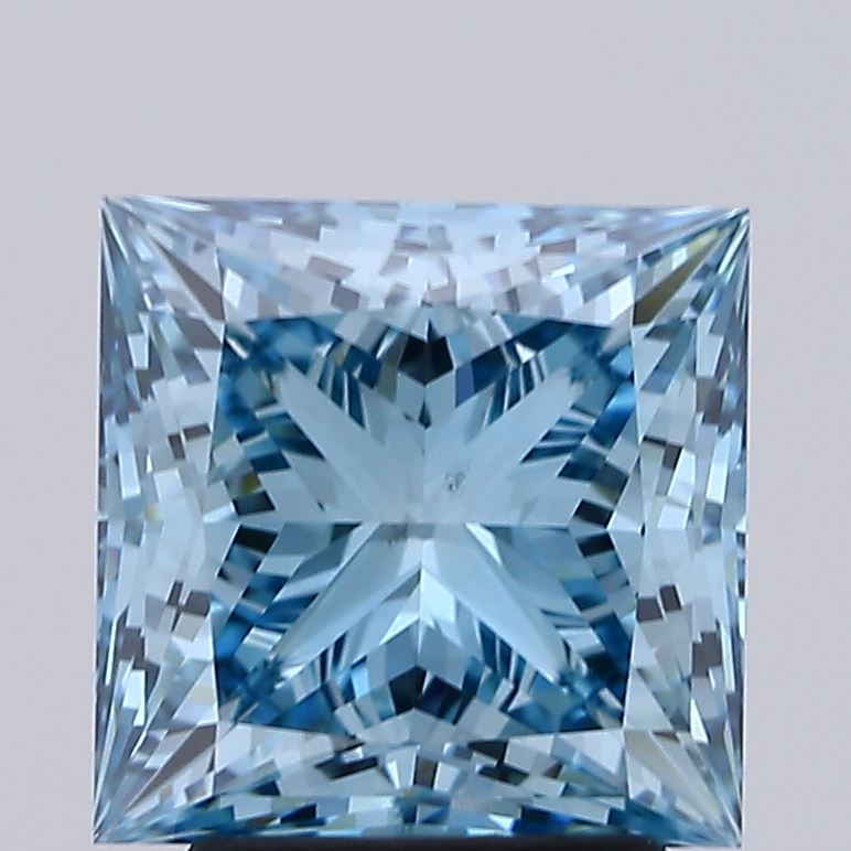 3.12ct Princess lab grown diamond
