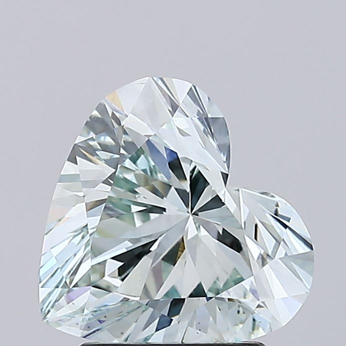 2.05ct Heart lab grown diamond