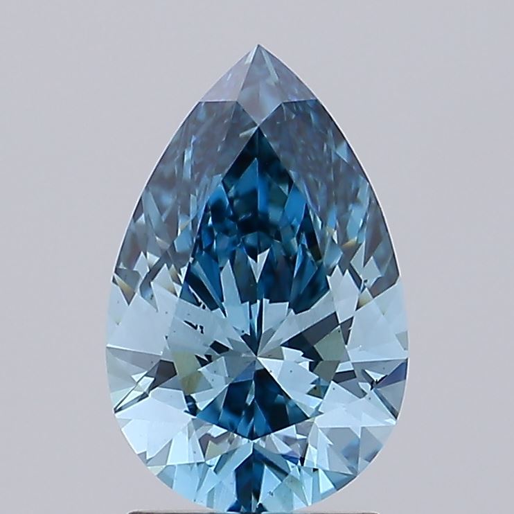 2.07ct Pear lab grown diamond
