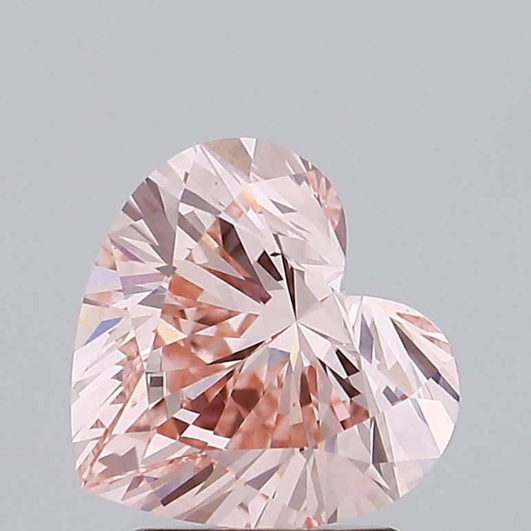 2.38ct Heart lab grown diamond