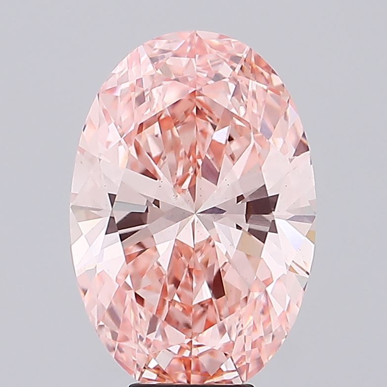 7.91ct Oval lab grown diamond