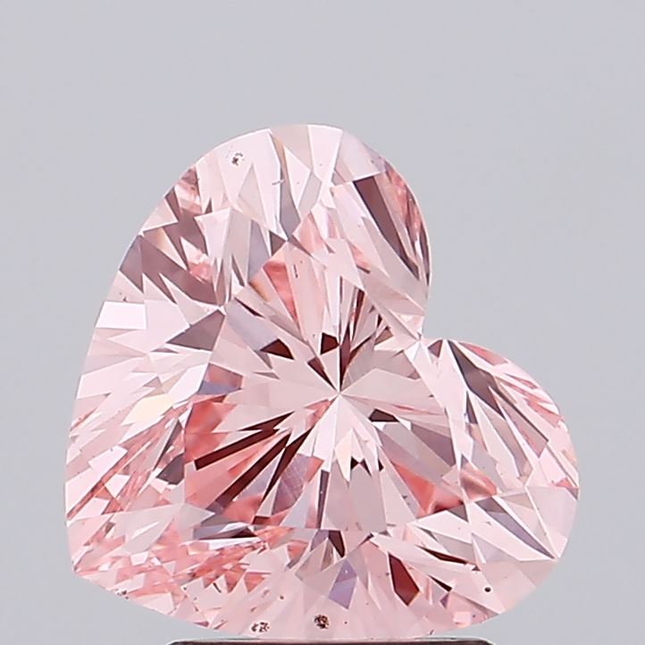3.00ct Heart lab grown diamond