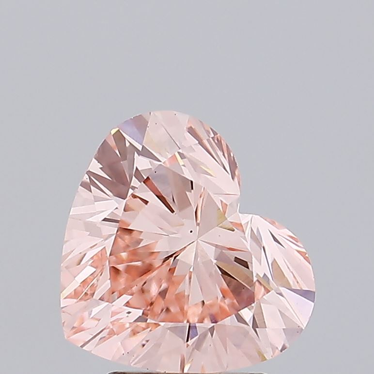3.00ct Heart lab grown diamond
