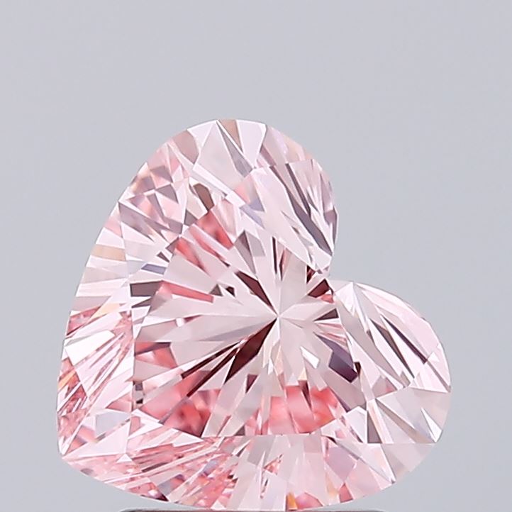 2.15ct Heart lab grown diamond
