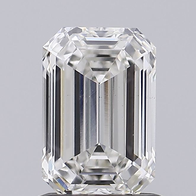 0.83ct Emerald lab grown diamond