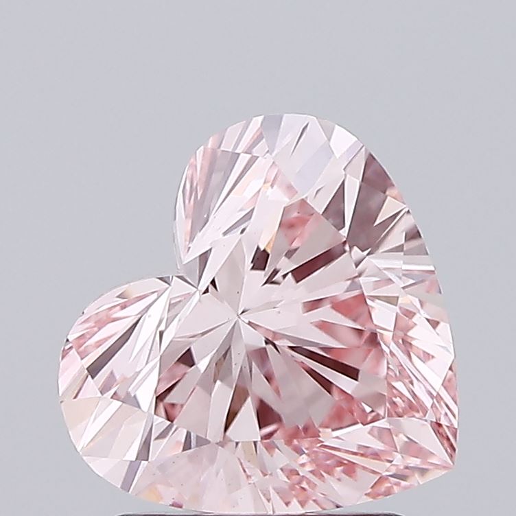 2.08ct Heart lab grown diamond
