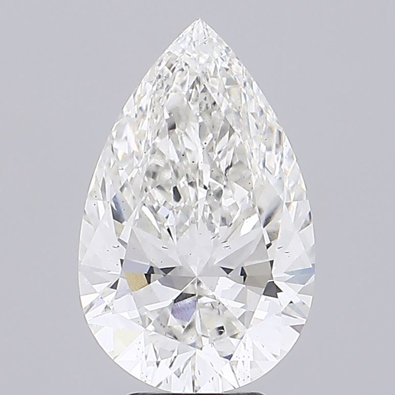 5.40ct Pear lab grown diamond