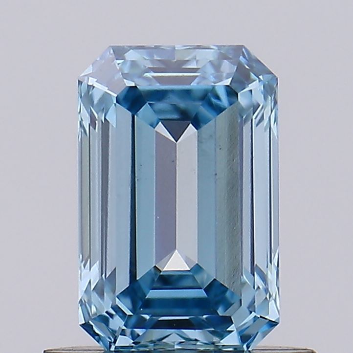 0.74ct Emerald lab grown diamond