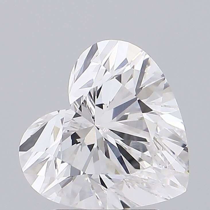 2.66ct Heart lab grown diamond