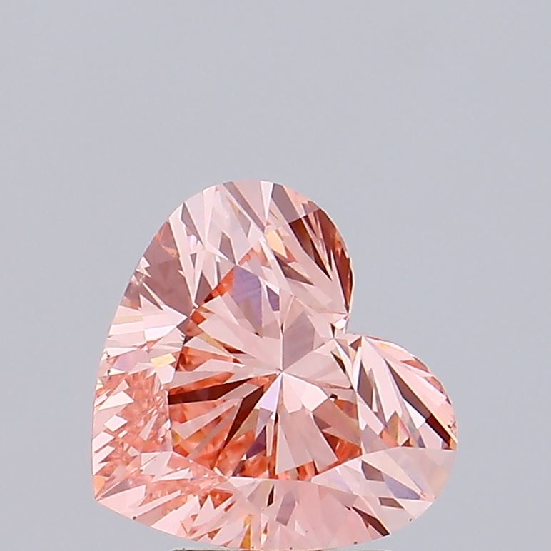 3.00ct Heart lab grown diamond