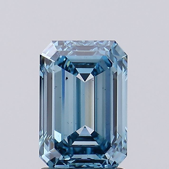 2.07ct Emerald lab grown diamond