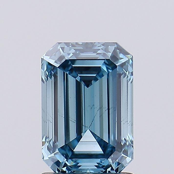 1.55ct Emerald lab grown diamond