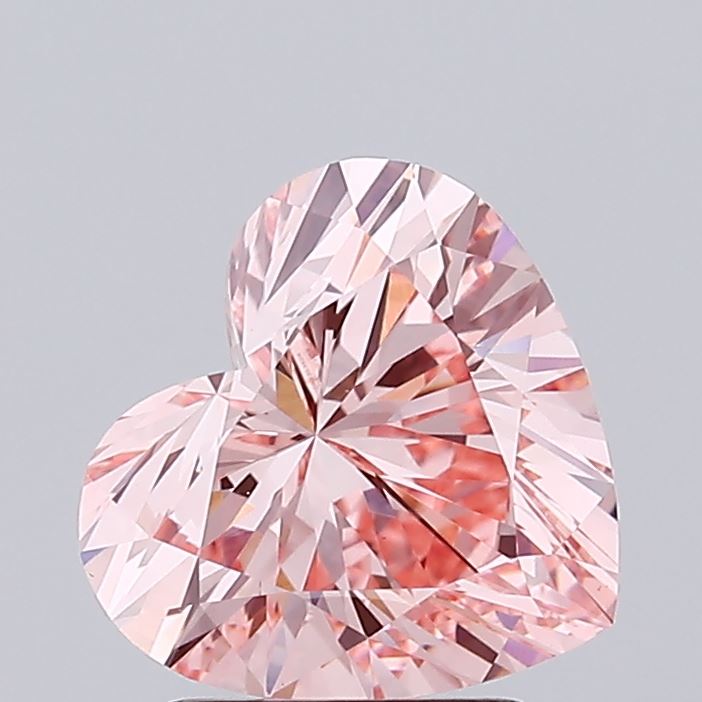 2.16ct Heart lab grown diamond
