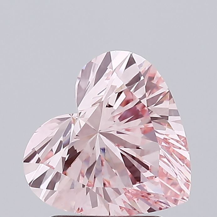 2.03ct Heart lab grown diamond