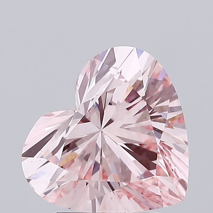 2.05ct Heart lab grown diamond