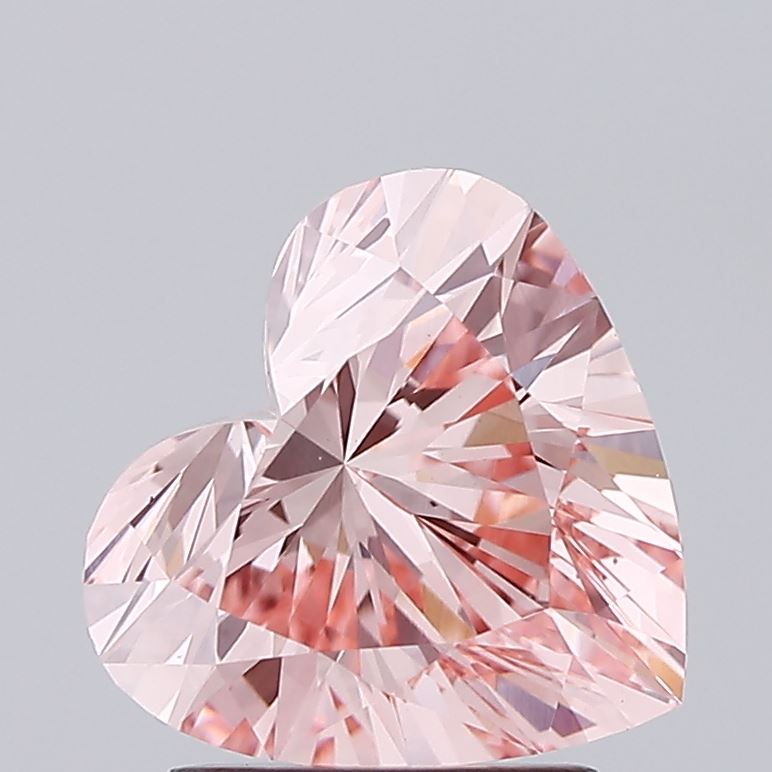 2.01ct Heart lab grown diamond