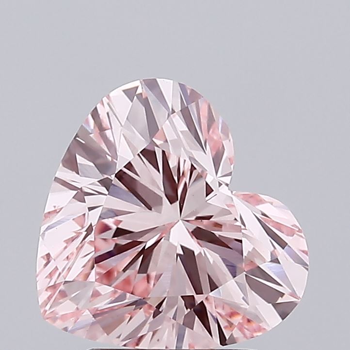 2.37ct Heart lab grown diamond
