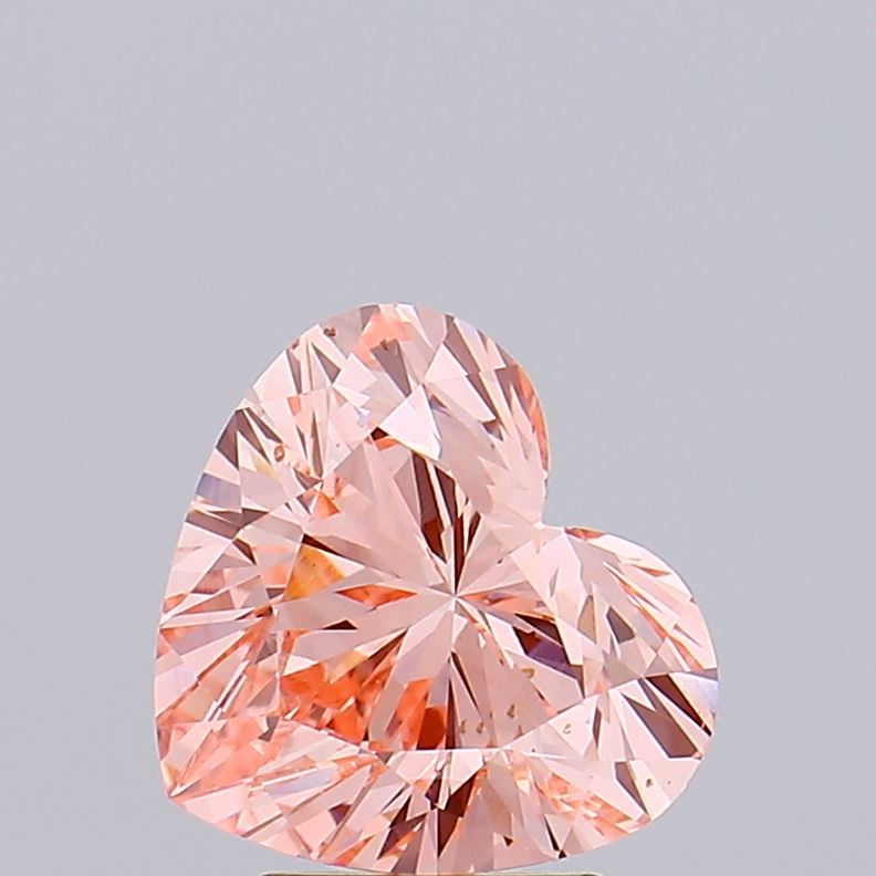3.01ct Heart lab grown diamond