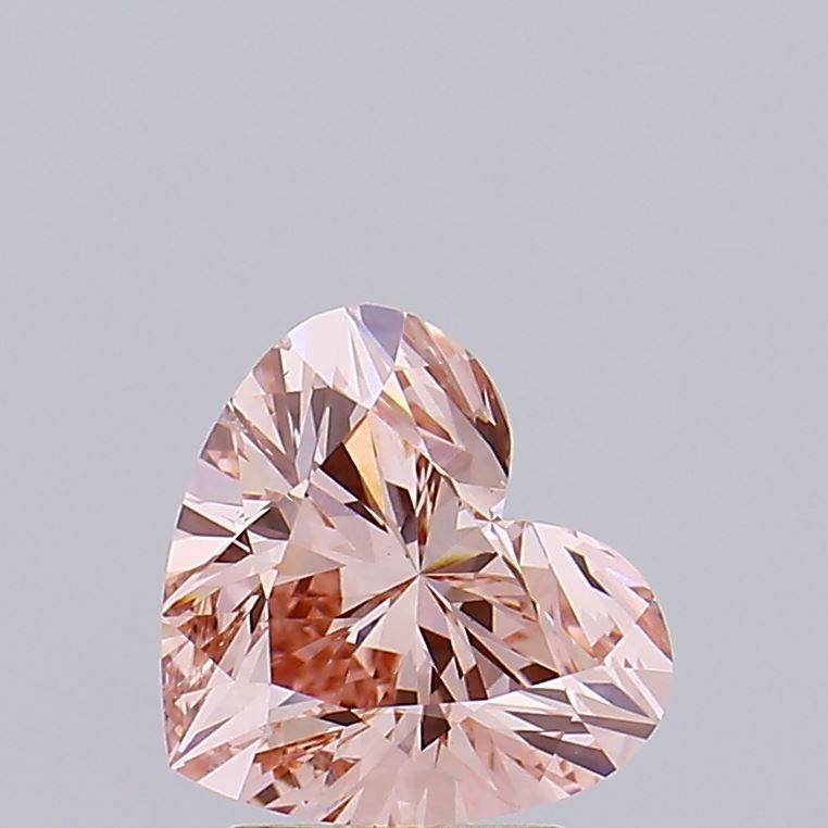 2.42ct Heart lab grown diamond