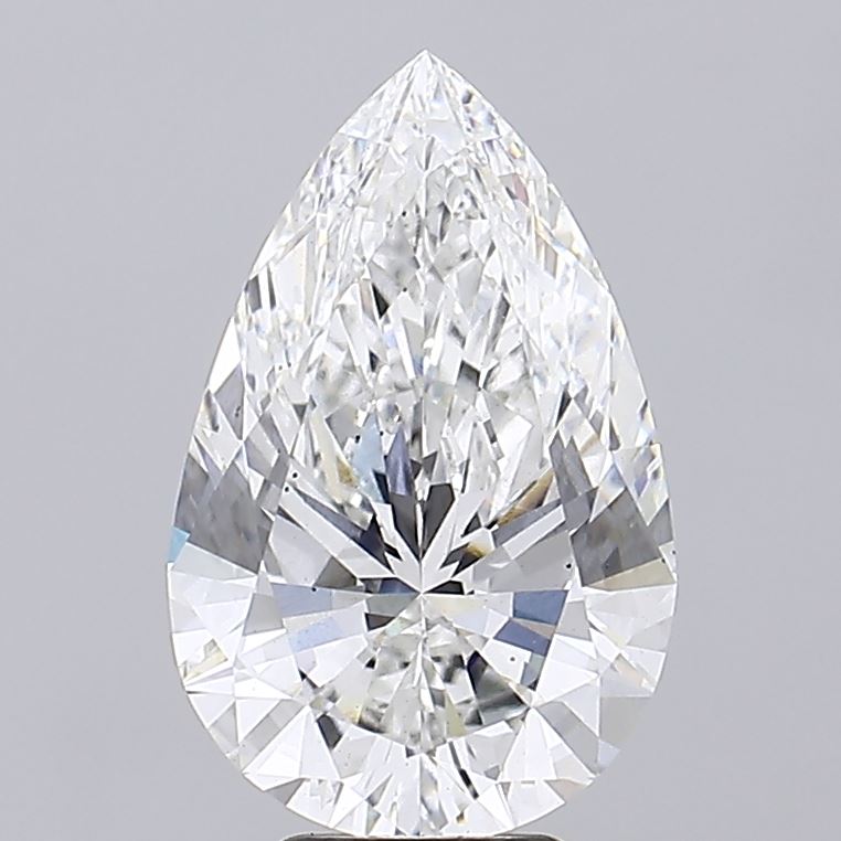 5.21ct Pear lab grown diamond