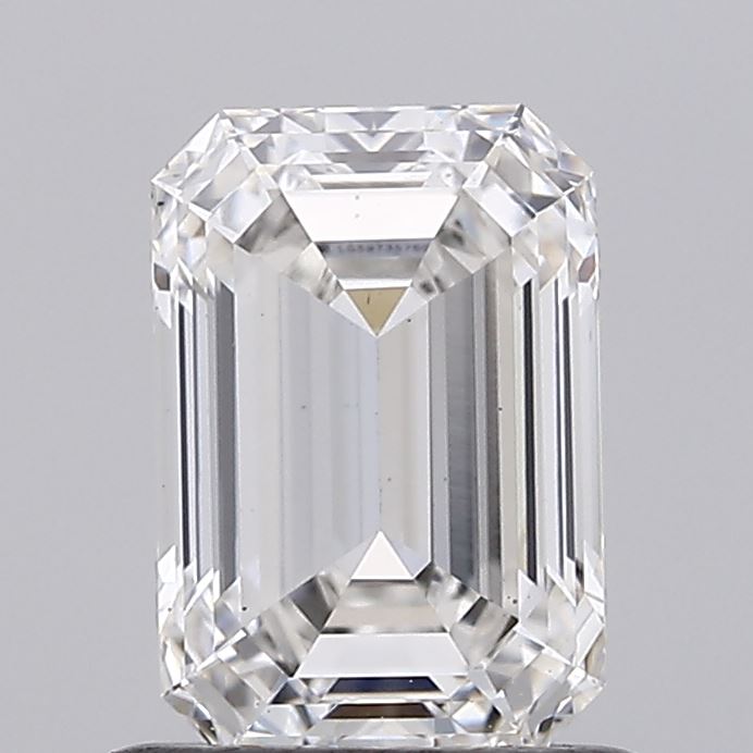 1.01ct Emerald lab grown diamond
