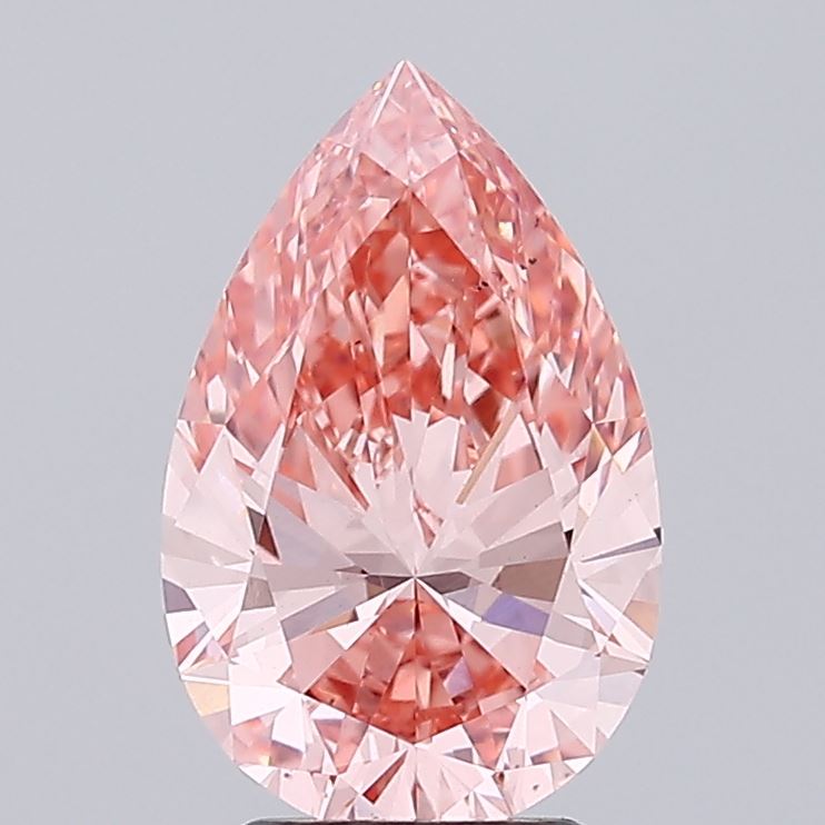 3.25ct Pear lab grown diamond