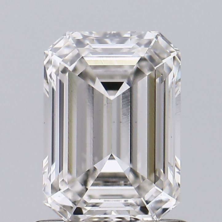 1.08ct Emerald lab grown diamond