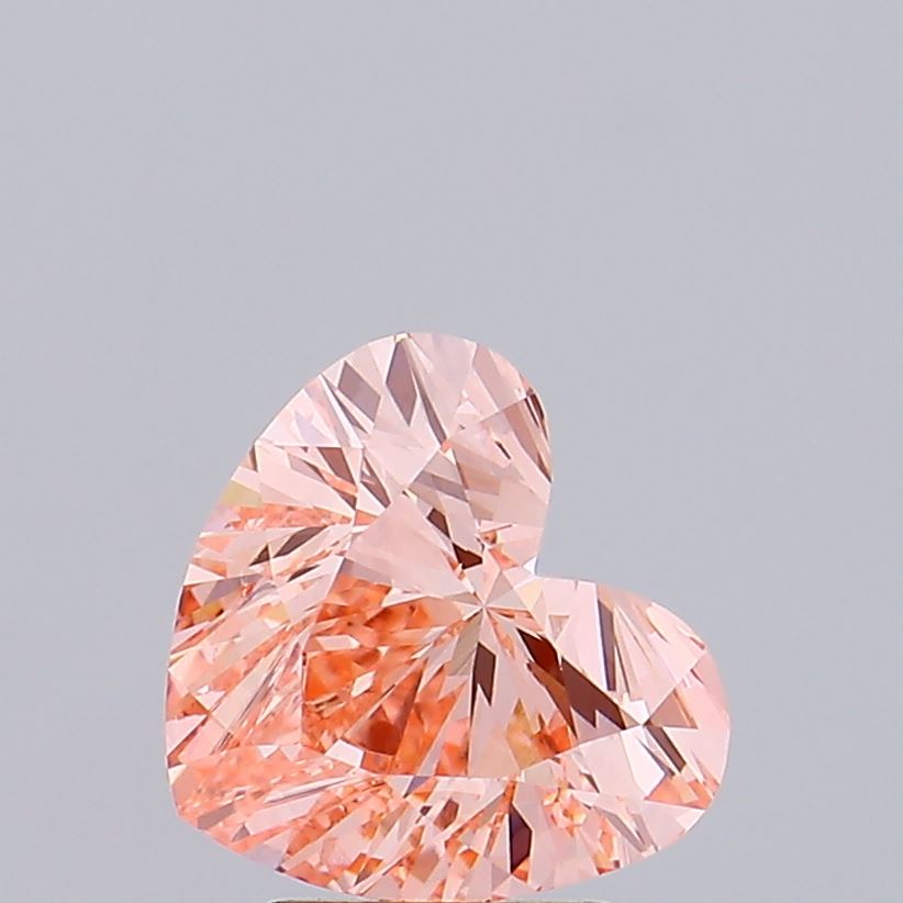3.00ct Heart lab grown diamond