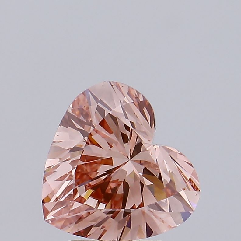 2.97ct Heart lab grown diamond