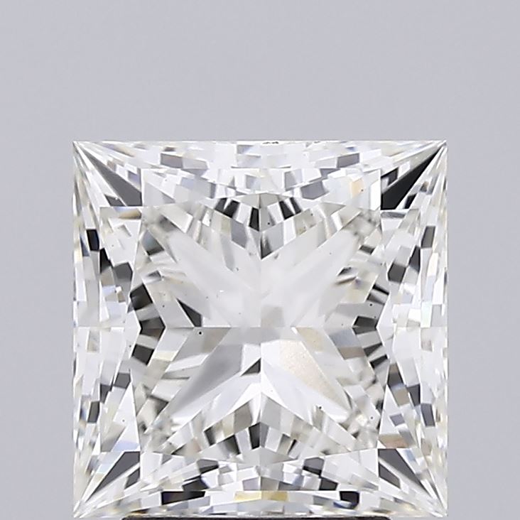 3.45ct Princess lab grown diamond