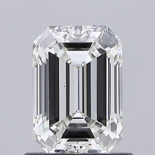 1.01ct Emerald lab grown diamond